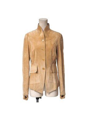 Gucci Vintage Jacket 40 Leather